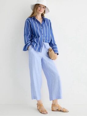 J.Crew Seaside linen pant